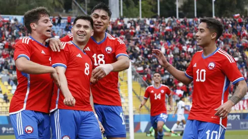 Montes, Fuentes y Assadi, tres jugadores de la Roja que anotaron ante República Dominicana.