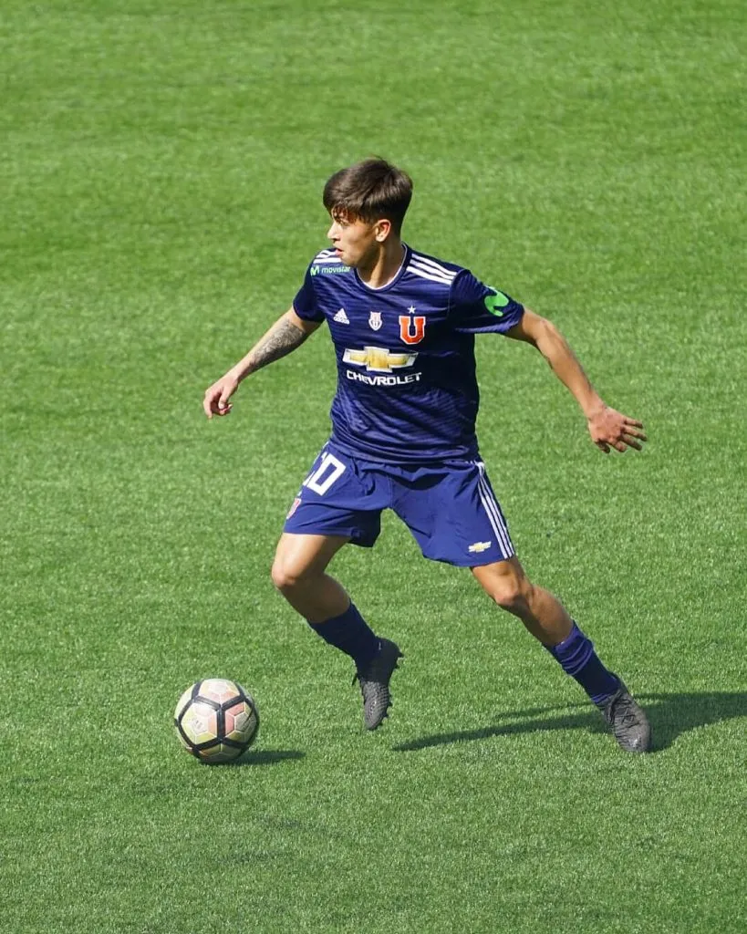 Maxi Guerrero en su paso por Universidad de Chile.