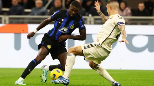Marcus Thuram le dio el agónico triunfo al Inter ante Roma.