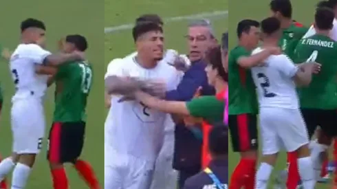 Literalmente con medio mundo se peleó Alan Saldivia tras la caída de Uruguay ante México que derivó en la eliminación de la Celeste.