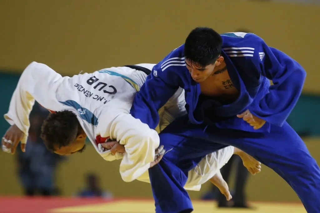 Jorge Perez de Chile venció por ippon ante el cubano Maikel Mc Kenzie | Photosport