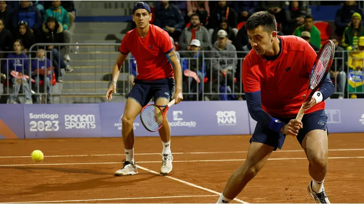Tomás Barrios y Alejandro Tabilo suman medalla para Chile.