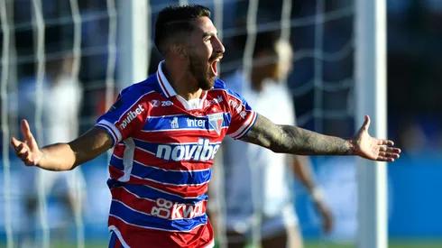 Juan Martín Lucero anotó en la Final de Copa Sudamericana.