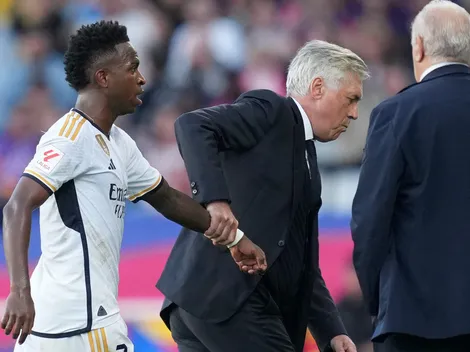 Vinicius Junior calentó el Clásico: burlas y cruces del brasileño