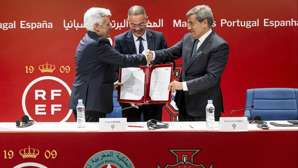 Candidatura firmada para el Mundial 2030… sabiendo que ya son los organizadores.