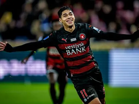 Mauricio Pinilla babea con el nivel de Darío Osorio en Dinamarca