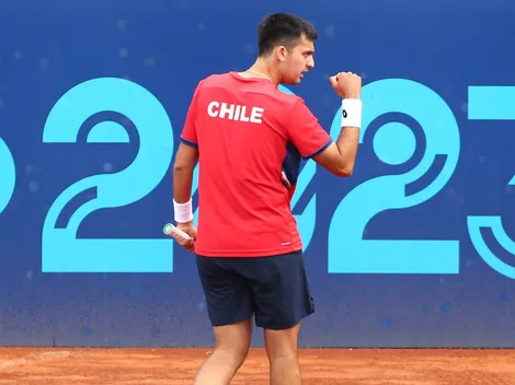 ¡A semis! Barrios celebra tremenda remontada en Santiago 2023