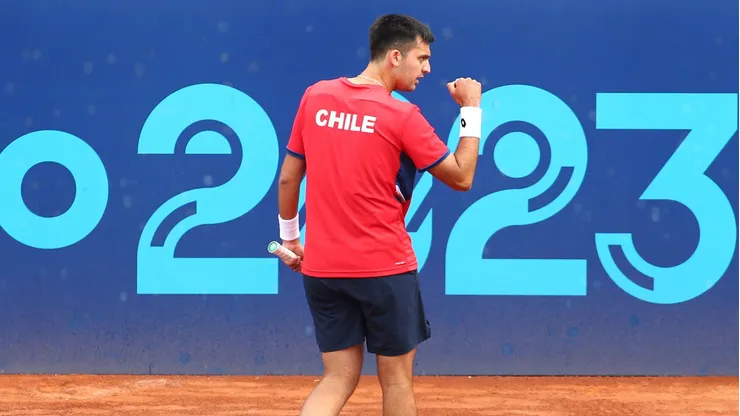 Tomás Barrios enfrentó a Nick Hardt en cuartos de final del torneo de tenis en los Juegos Panamericanos.