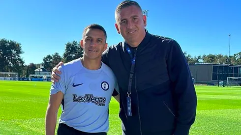 Jaime García visitó a Alexis Sánchez en Italia, y el Niño Maravilla demostró que es un crack dentro y fuera de la cancha.