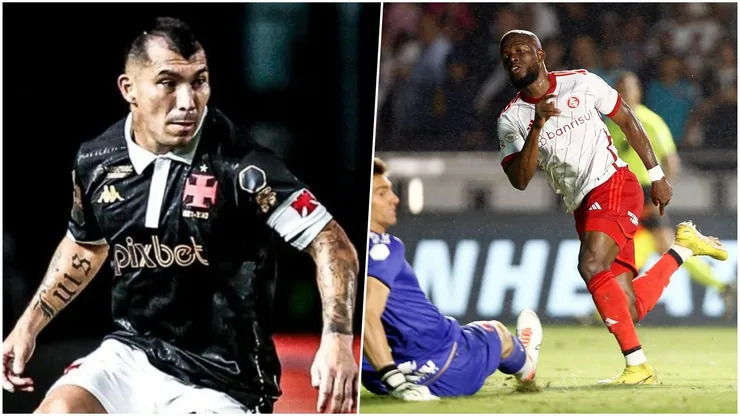 Enner Valencia hizo sufrir a Gary Medel