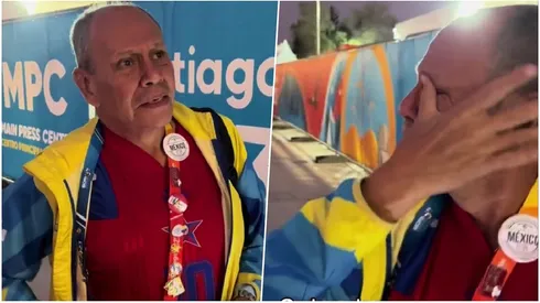 Don Carlos emocionado con las tardes santiaguinas.