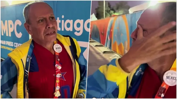 Don Carlos emocionado con las tardes santiaguinas.
