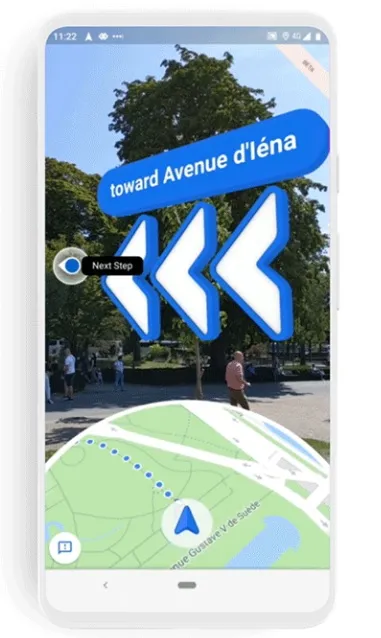 Google Maps anuncia función de realidad aumentada en Santiago