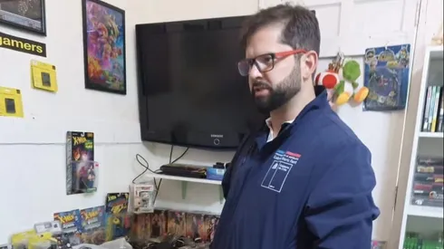 Presidente Boric visita comunidad gamer