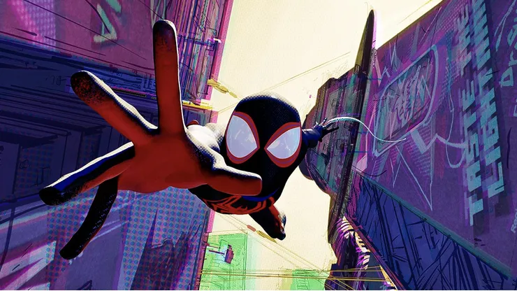 Miles Morales llega con su última película al streaming.