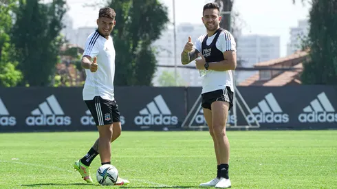 Alan Saldivia y Matías Zaldivia compartieron en Colo Colo.