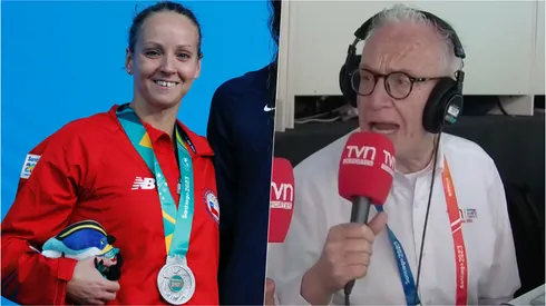 Pedro Carcuro terminó al borde de las lágrimas tras la plata de Kristel Köbrich en Santiago 2023.