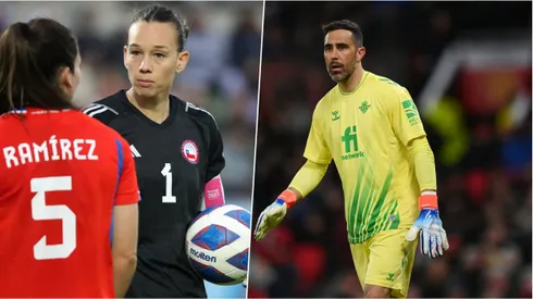 Claudio Bravo y Tiane Endler