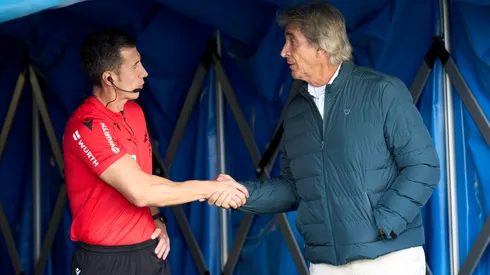 A Manuel Pellegrini no le gustó la actitud de Getafe con Betis.