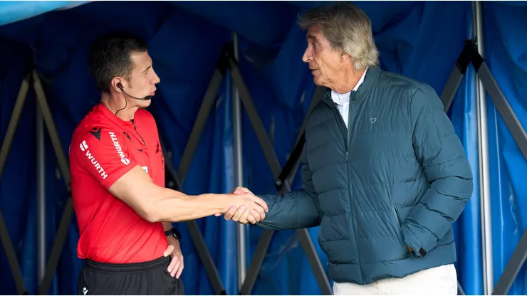 A Manuel Pellegrini no le gustó la actitud de Getafe con Betis.