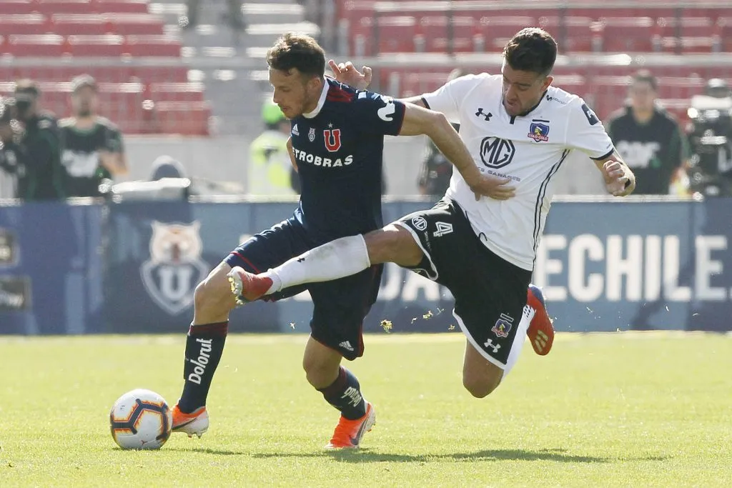 Zaldivia dio el salto desde el Monumental a la U. Foto: Ramon Monroy/Photosport