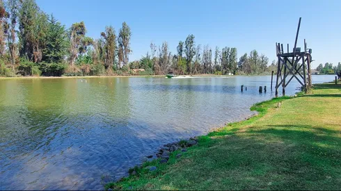 La laguna es uno de los atractivos de Chile que se luce en los Juegos Panamericanos.
