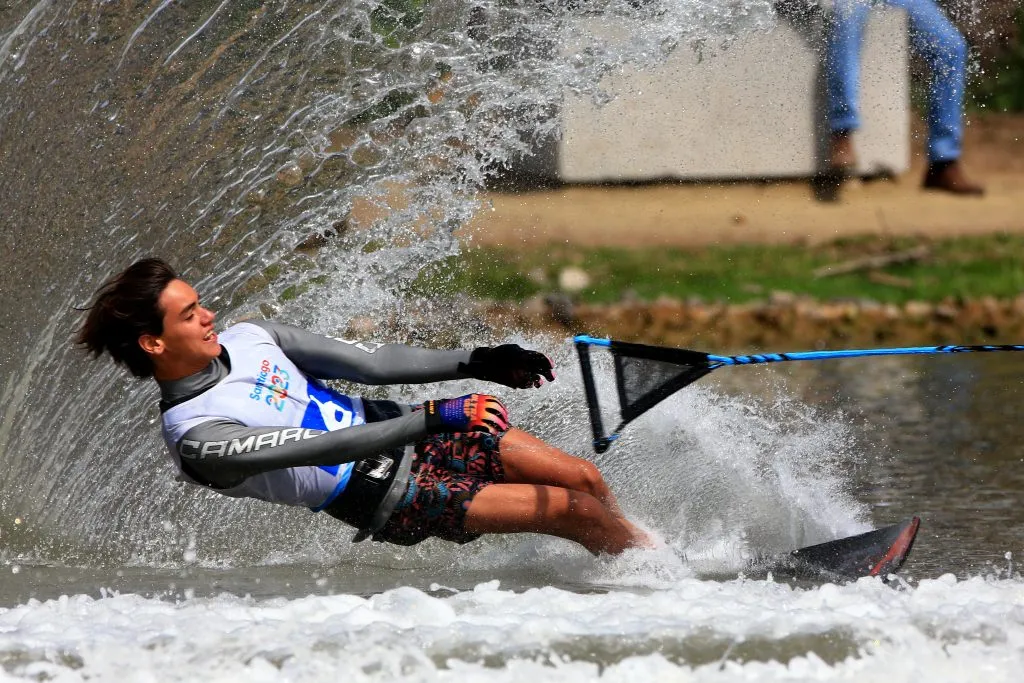 Matías González, de 15 años, también participó, pero no pudo repetir medalla. (Foto de Javier Valdes Larrondo/Santiago 2023 vía Photosport)
