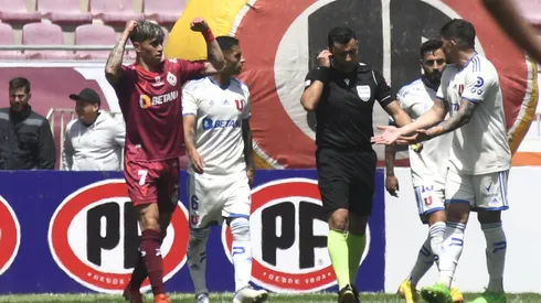 Guerrero le marcó a Universidad de Chile en 2022.