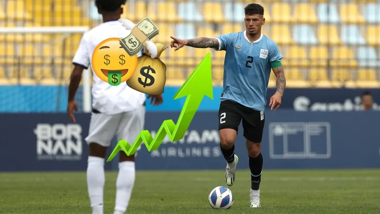 Alan Saldivia ha sido figura en Colo Colo, y fue elegido capitán de Uruguay Sub 23 para los Panamericanos en Chile.