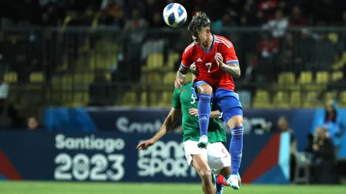 Maxi Guerrero fue el héroe de la Roja Sub 23 en su debut en los Juegos Panamericanos.
