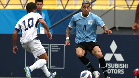 Rodrigo Piñeiro debutó con Uruguay en Santiago 2023.