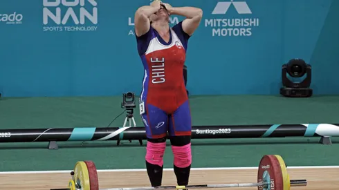 María Fernanda Valdés tuvo una noche para el olvido en Santiago 2023.