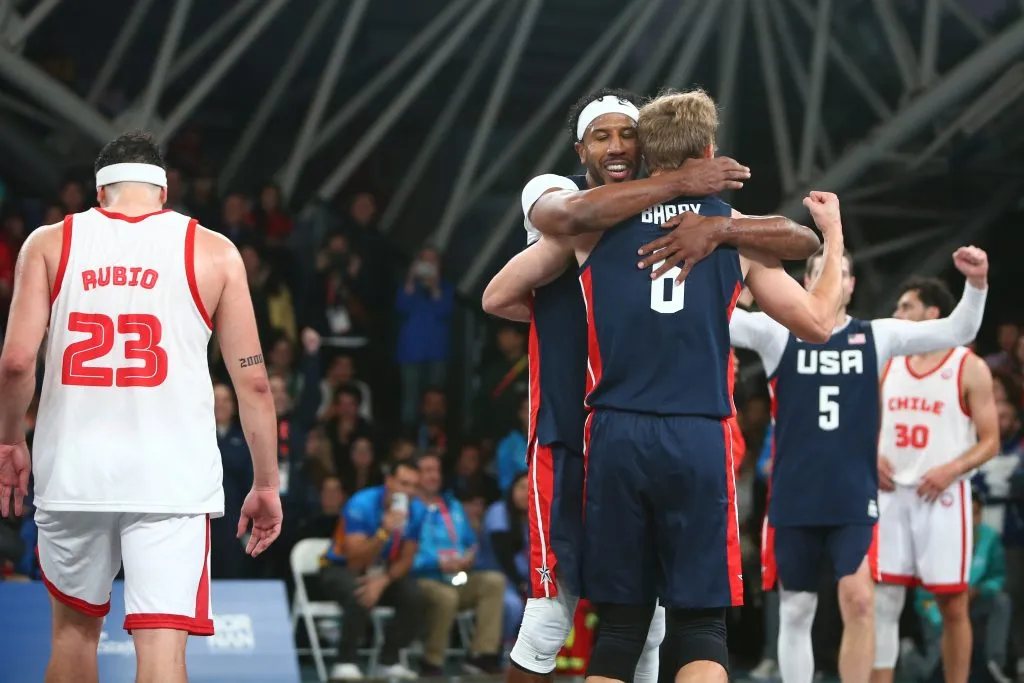 Estados Unidos se impuso con su experiencia como el flamante campeón Panamericano. (Foto de Alex Diaz/Santiago 2023 vía Photosport)