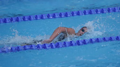 La nadadora nacional asegura que está feliz en Chile.