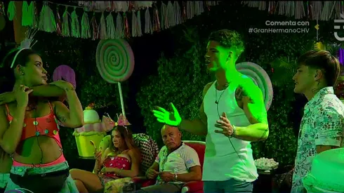 Cony se fue contra Rai, Pancho y Hans en la fiesta de Gran Hermano