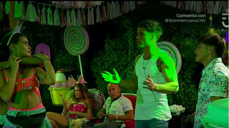 Cony se fue contra Rai, Pancho y Hans en la fiesta de Gran Hermano