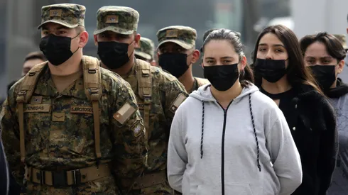 Ceremonia central de acuartelamiento año 2022.