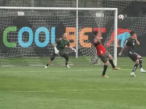 Volea al ángulo de Parra: goles del amistoso de Colo Colo y el Tino