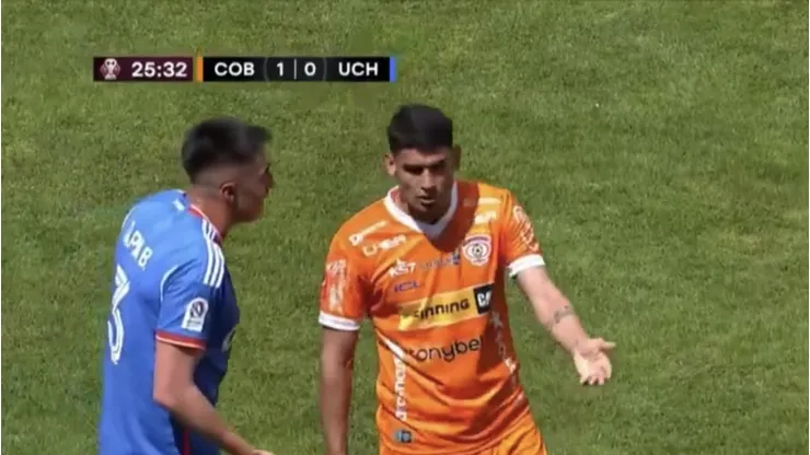 Tapia y Escalante se enfrentaron en la cancha.