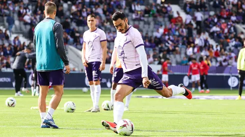 Gabriel Suazo jugó 75' y fue protagonista en la jugada del gol de Toulouse.
