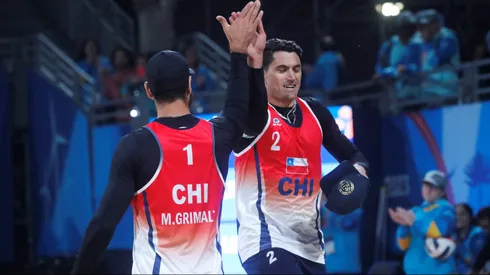 Los primos Grimalt ganaron sus tres partidos de la fase de grupos en el vóleibol playa.