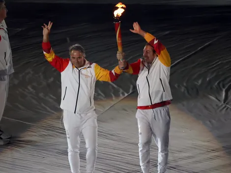 Nico Massú saca pecho tras encender el pebetero panamericano