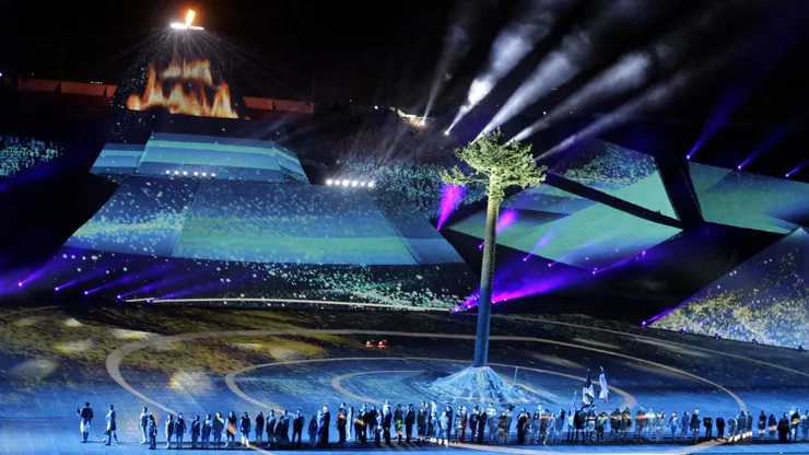 La inauguración de Santiago 2014 fue protagonizada por Nicolás Massú