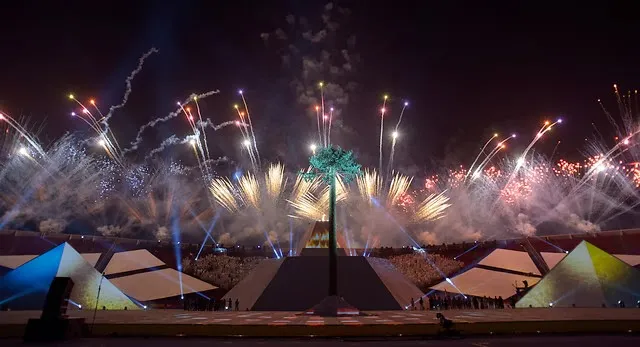 La inauguración de Santiago 2014