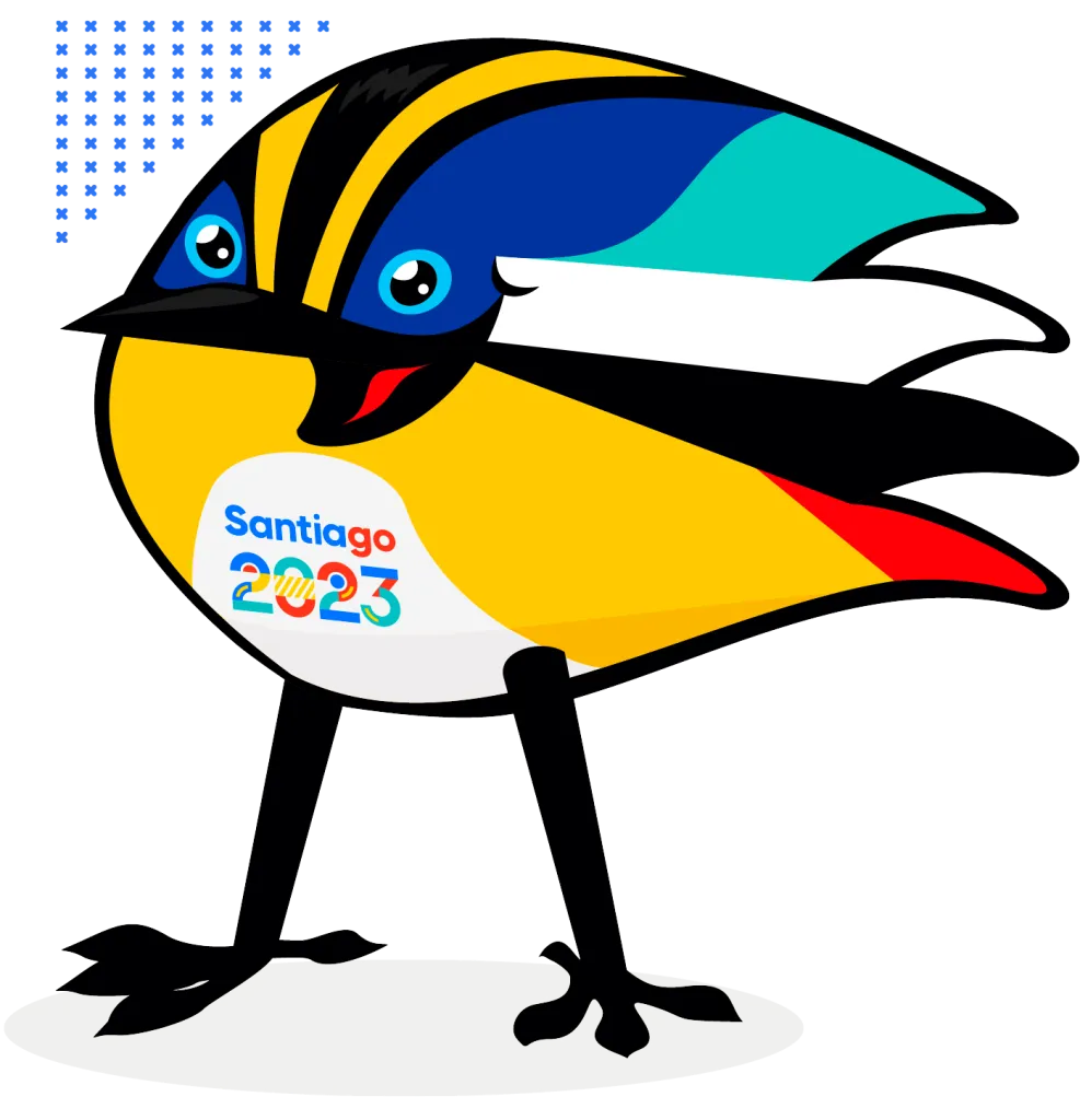 Fiu, la mascota oficial de los Panamericanos 2023