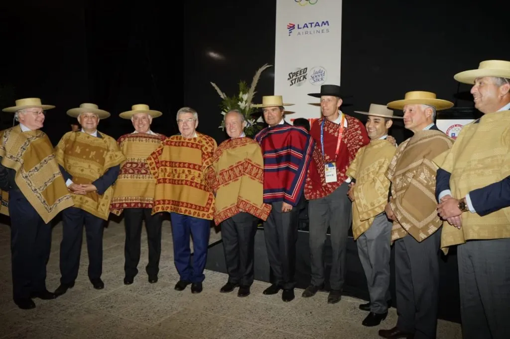 El presidente del COI aseguró que se sintió un chileno más.