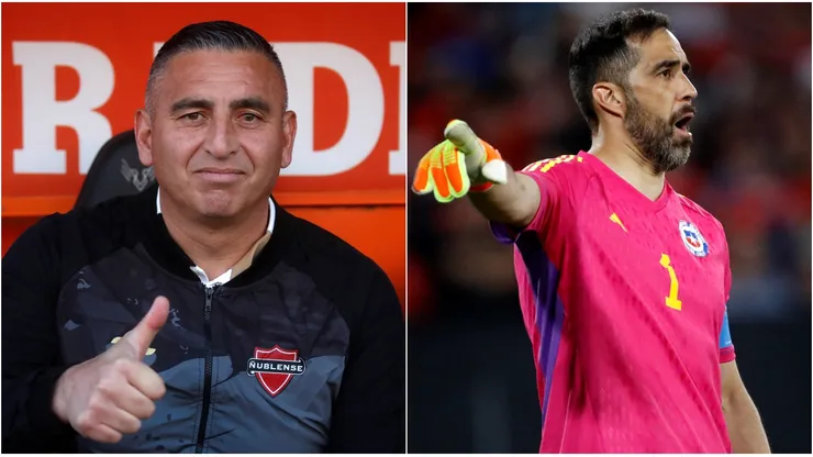 Jaime García y Claudio Bravo, juntos en España.