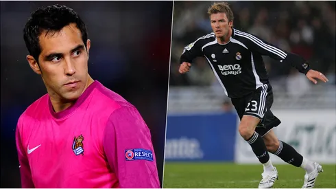 Claudio Bravo aparece en documental de Beckham.