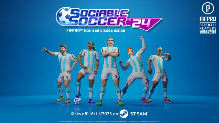 Sociable Soccer busca hacerse un lugar en el apartado de fútbol.