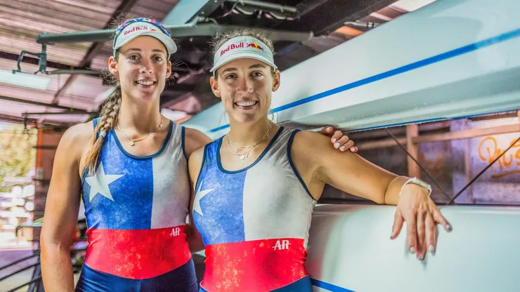 Las mellizas Abraham quieren dejar el nombre de Chile en lo alto del remo en los Juegos Panamericanos Santiago 2023.